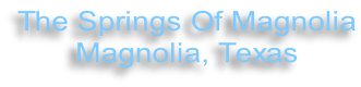 The Springs Of Magnolia Magnolia, Texas